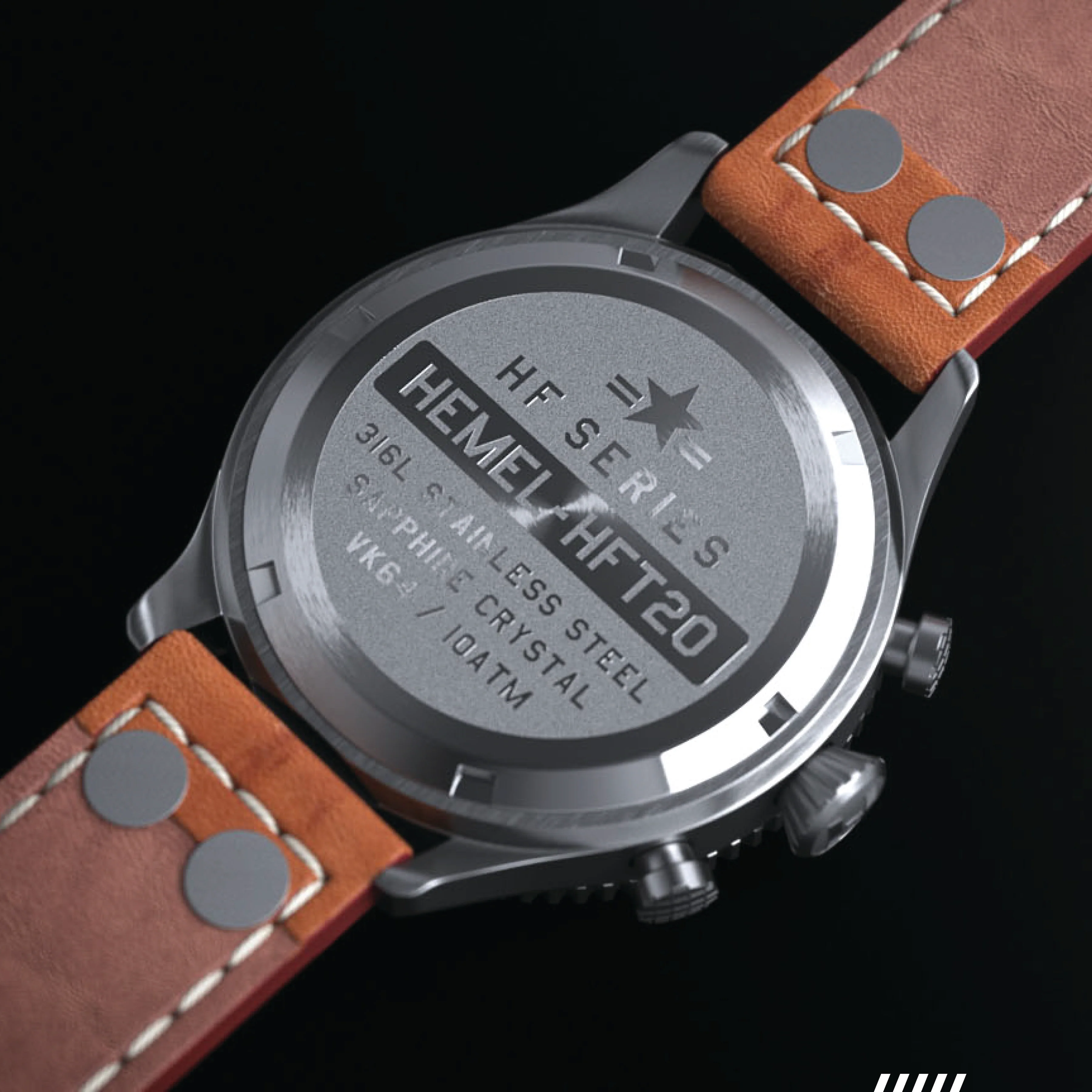 The Hemel HFT20 / VK64 configuration / Black Dial - Image 24