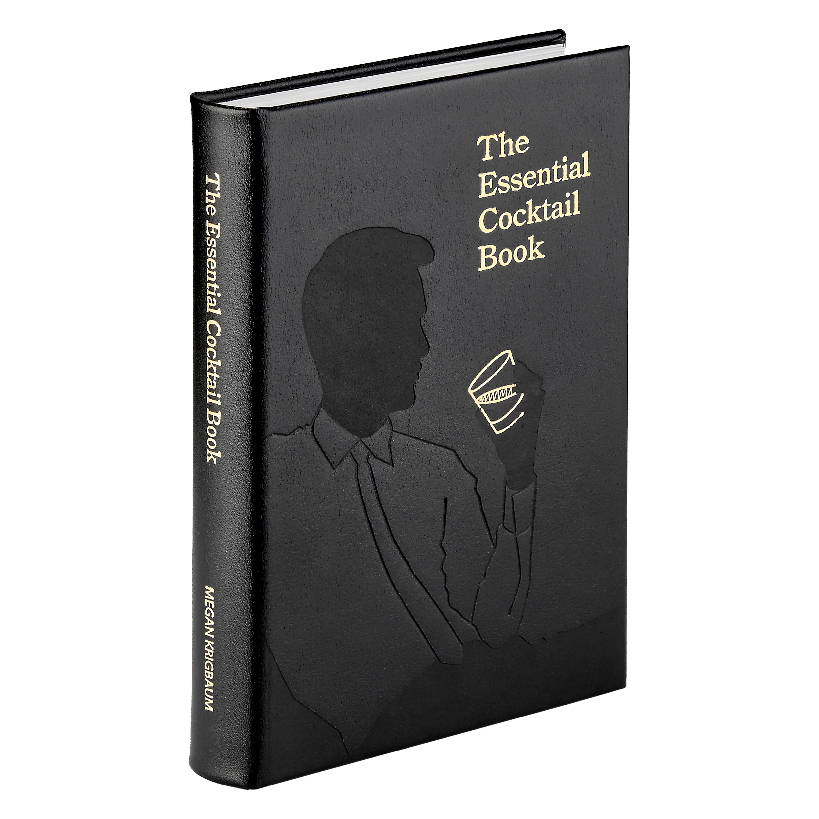 The Essential Cocktail Book / Hand Bound Leather Book - Image 2